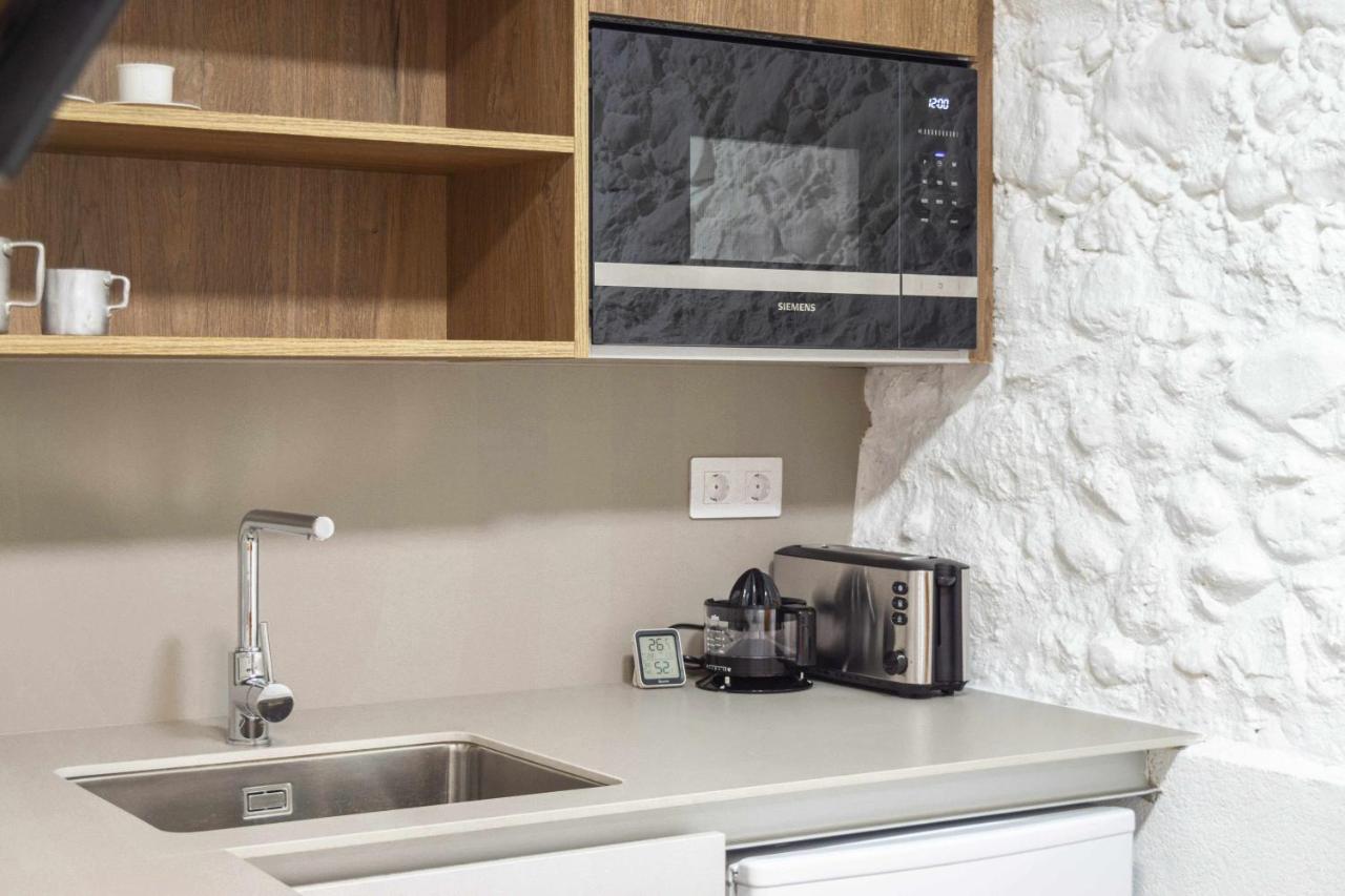 Casa Besalu Estudio En El Centro Del Pueblo Esterno foto